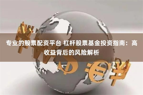 专业的股票配资平台 杠杆股票基金投资指南:高收益背后的风险解析